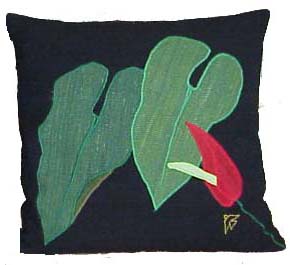 Anthirium Pillow