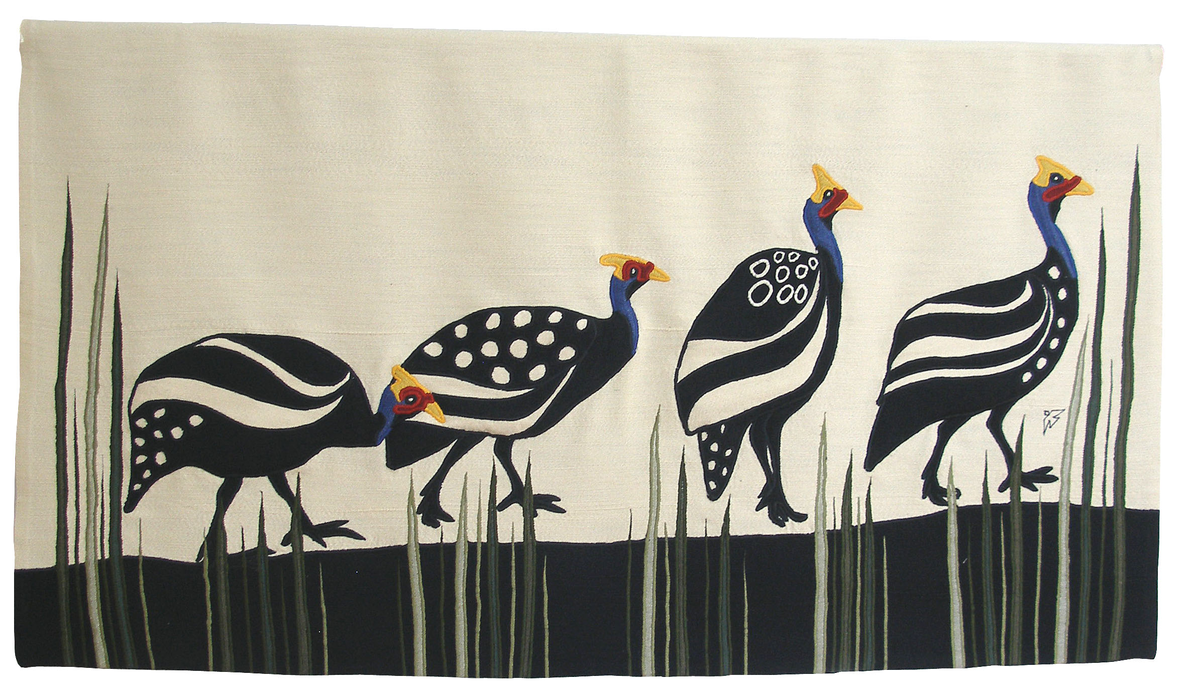 Guinea Fowl Row C