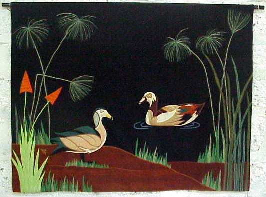 Ducks In Pond