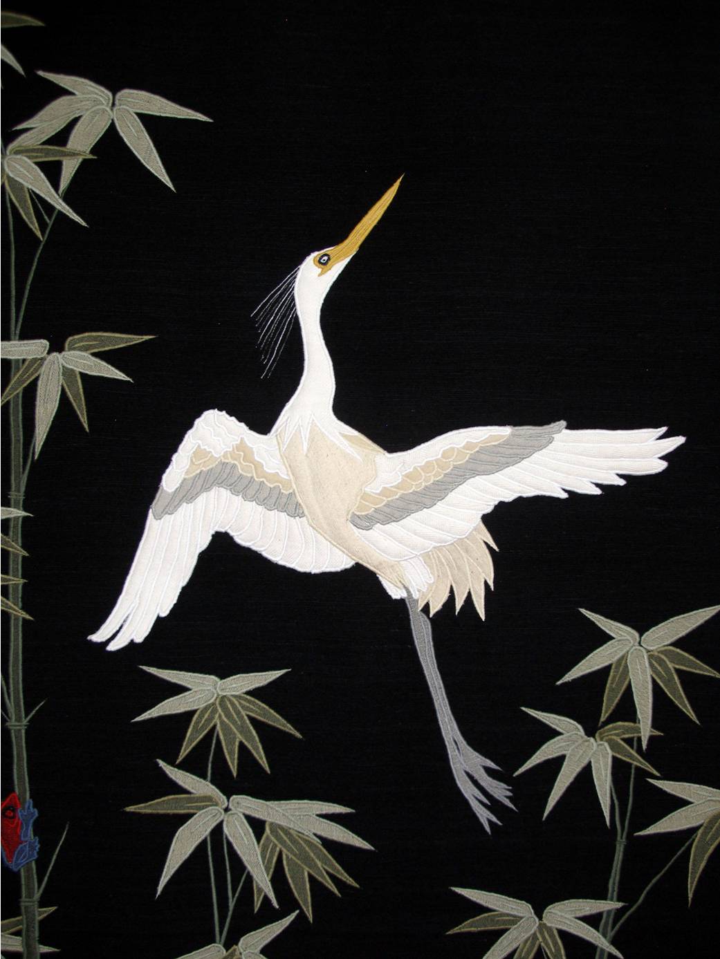 Flying Egret Detail