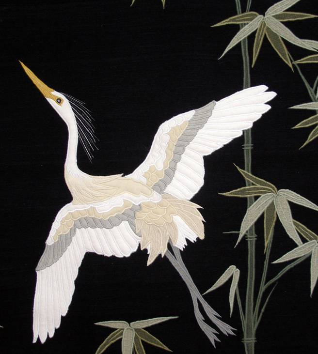 Flying Egret # Detail