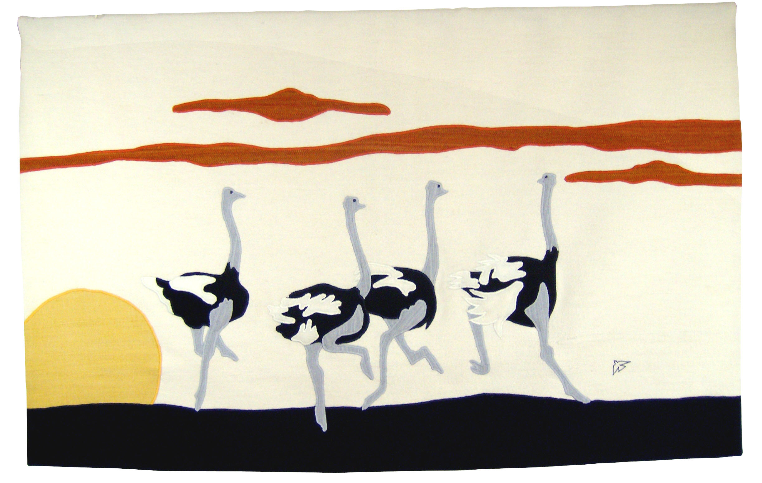 Running Ostrich